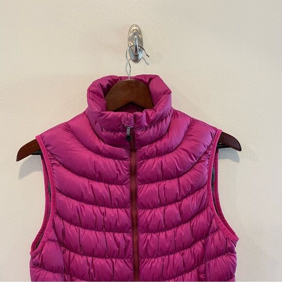 L.L. Bean Down Vest womens sz XS puffer stowaway water repellent downtek goose - Picture 2 of 14
